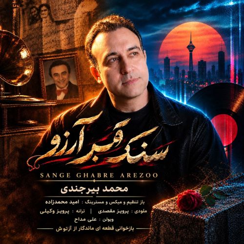 محمد بیرجندی سنگ قبر آرزو